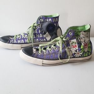 Batman and Joker Converse Sneakers